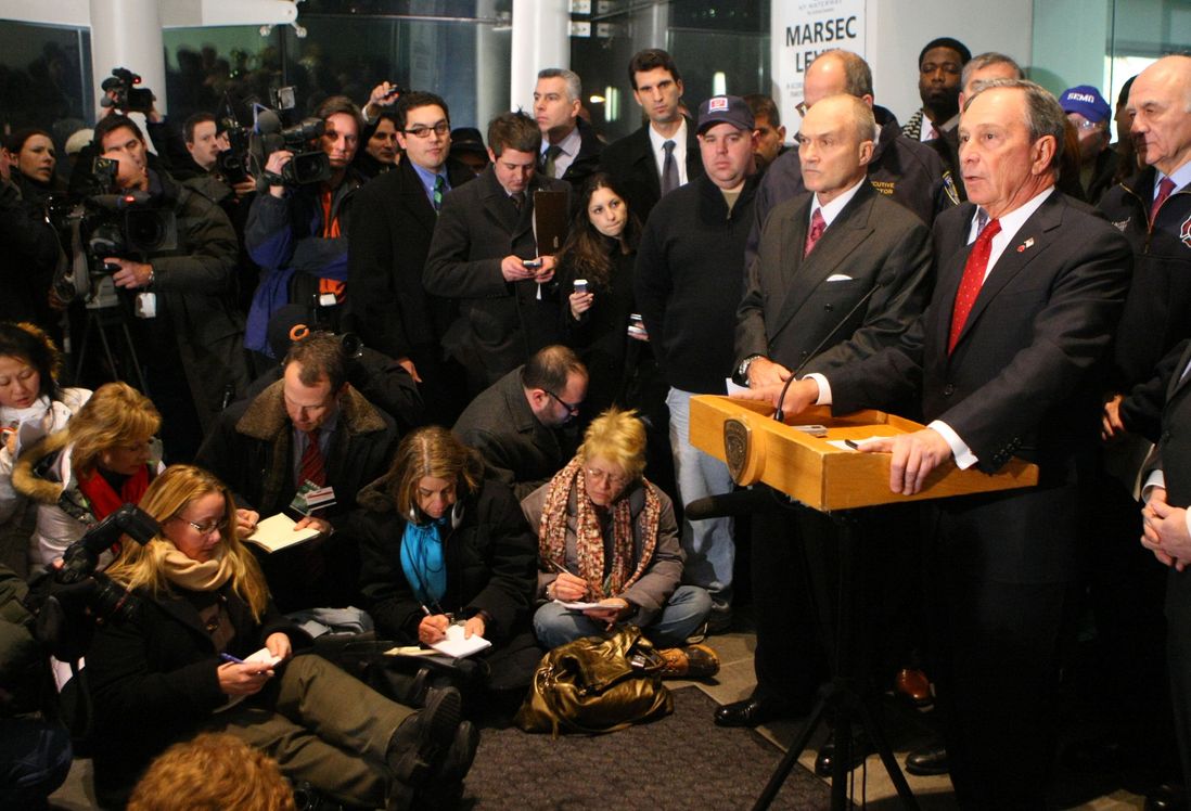 So did Mayor Bloomberg (Getty Images)